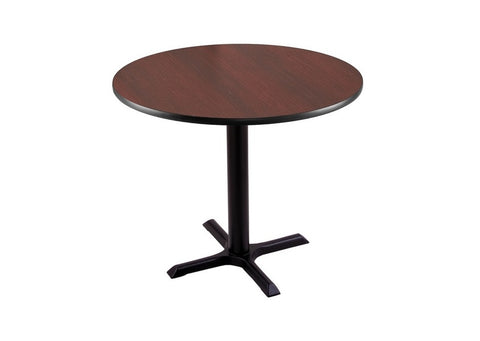 30" 211 Black Table With 30" Diameter Top