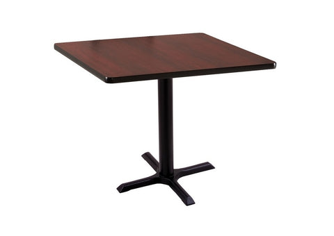 30" 211 Black Table With 30" X 30" Square Top