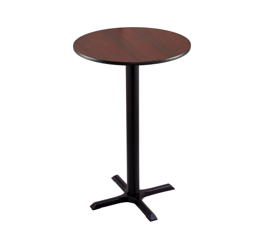 36" 211 Black Table With 24" Diameter Top