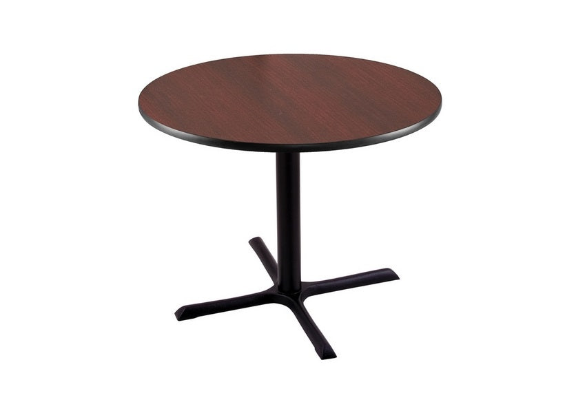 30" 211 Black Table With 30" Diameter Top