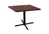 30" 211 Black Table With 30" X 30" Square Top