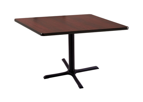 30" 211 Black Table With 36" X 36" Square Top