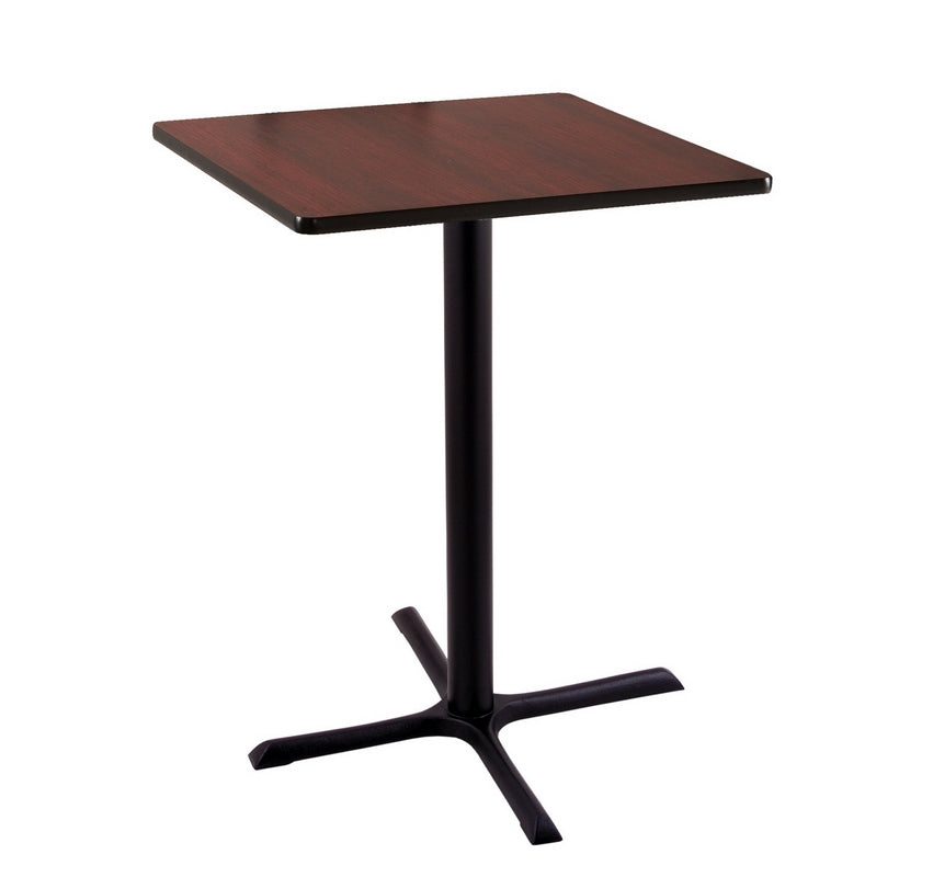 36" 211 Black Table With 30" X 30" Square Top