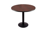 30" 214 Black Table With 30" Diameter Top