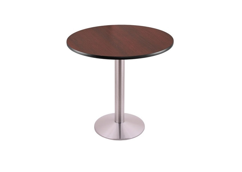 30" 214 Stainless Table With 24" Diameter Top