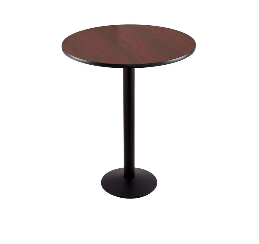 36" 214 Black Table With 30" Diameter Top