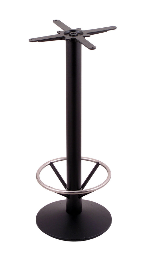 214-16 Black Table Base With Footring-36"