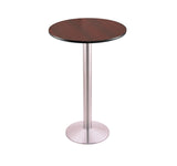 36" 214 Stainless Table With 24" Diameter Top