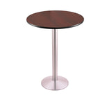 36" 214 Stainless Table With 30" Diameter Top