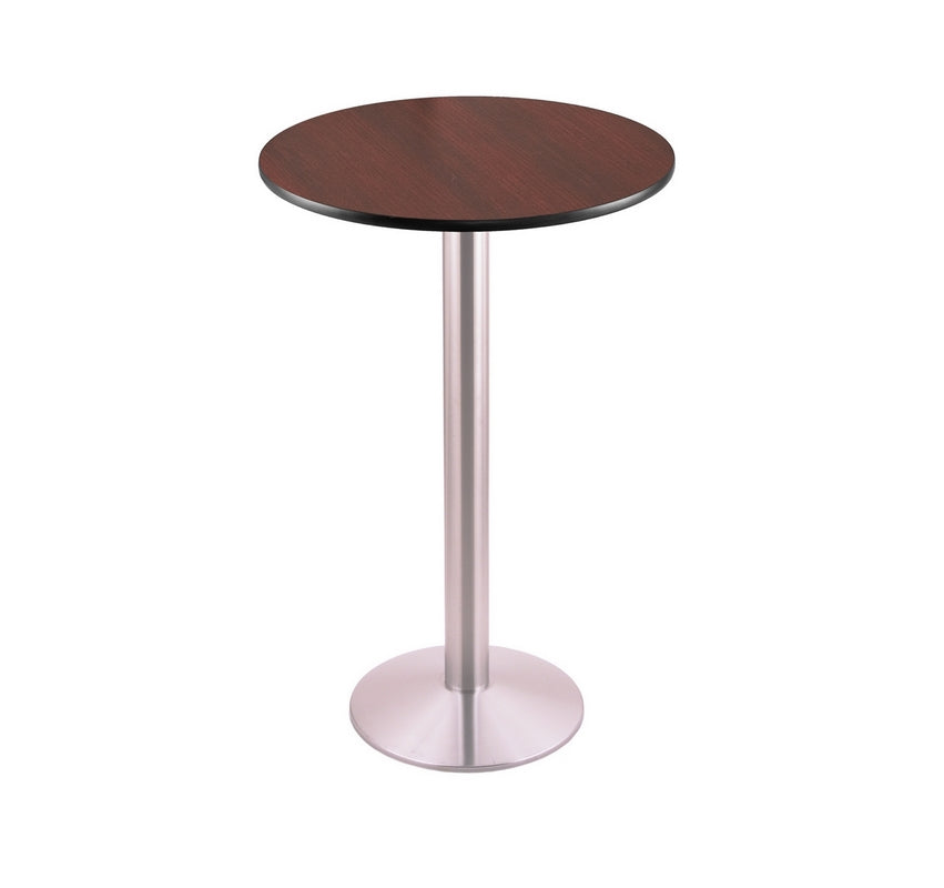 42" 214 Stainless Table With 24" Diameter Top