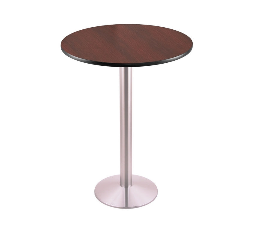 42" 214 Stainless Table With 30" Diameter Top