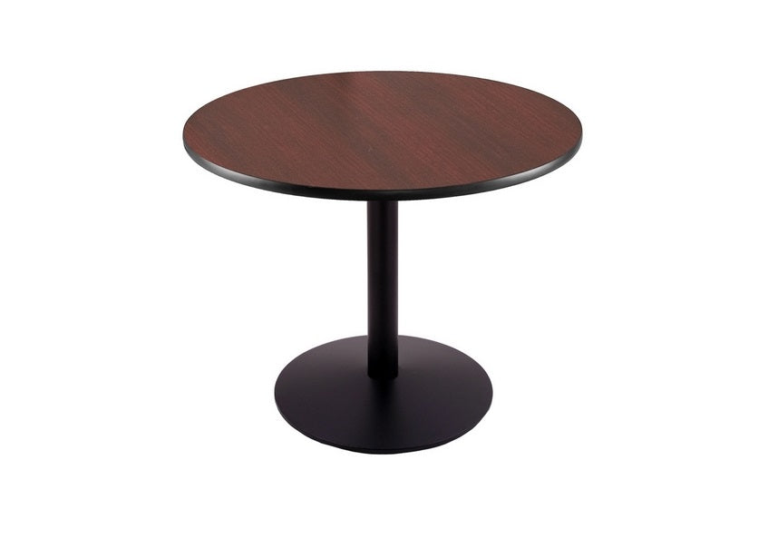 30" 214 Black Table With 30" Diameter Top