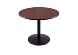 30" 214 Black Table With 30" Diameter Top