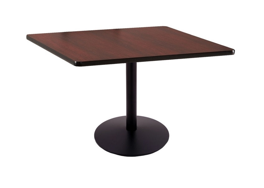 30" 214 Black Table With 36" X 36" Square Top