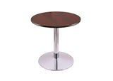 30" 214 Chrome Table With 24" Diameter Top