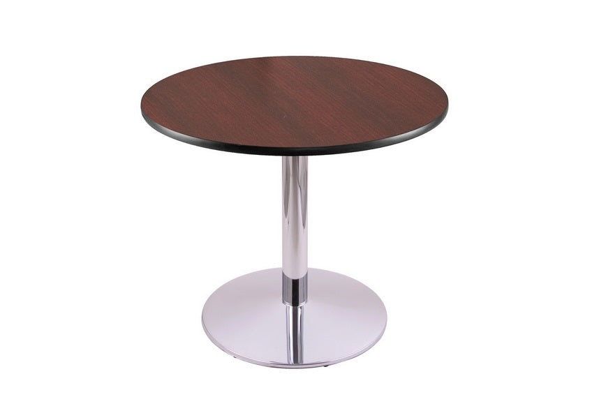 30" 214 Chrome Table With 30" Diameter Top