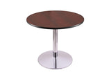 30" 214 Chrome Table With 30" Diameter Top