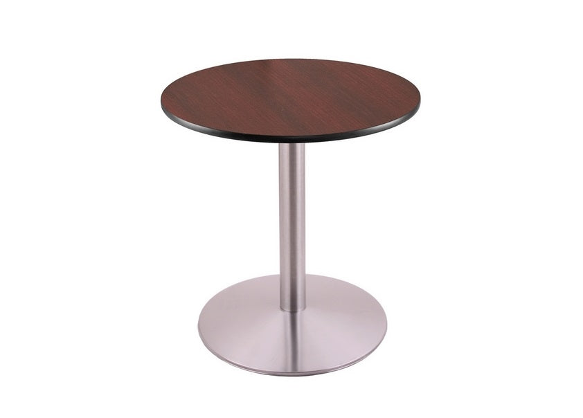 30" 214 Stainless Table With 24" Diameter Top