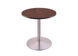 30" 214 Stainless Table With 24" Diameter Top