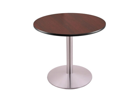 30" 214 Stainless Table With 30" Diameter Top