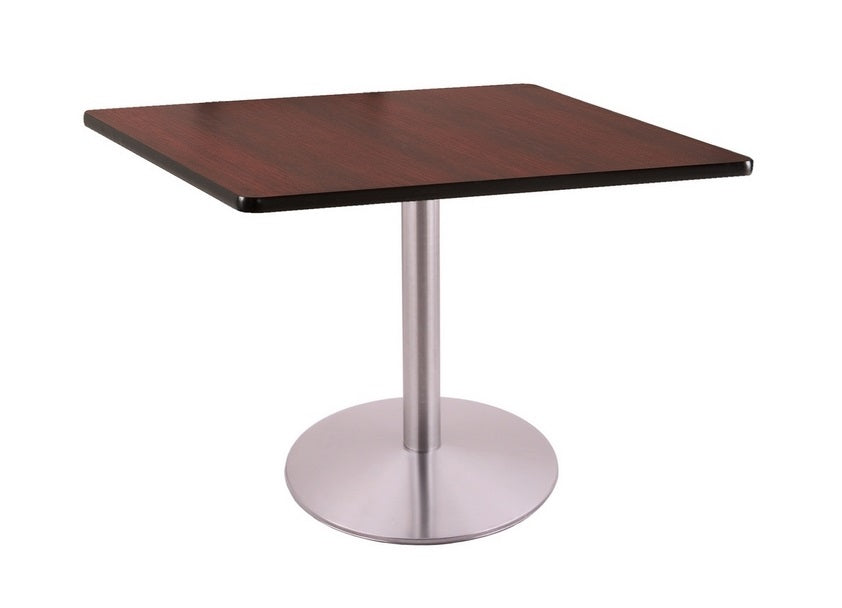 30" 214 Stainless Table With 36" X 36" Square Top