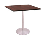 36" 214 Stainless Table With 36" X 36" Square Top