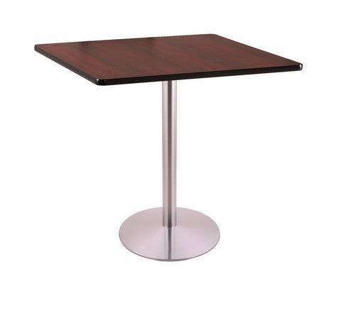 36" 214 Stainless Table With 36" X 36" Square Top