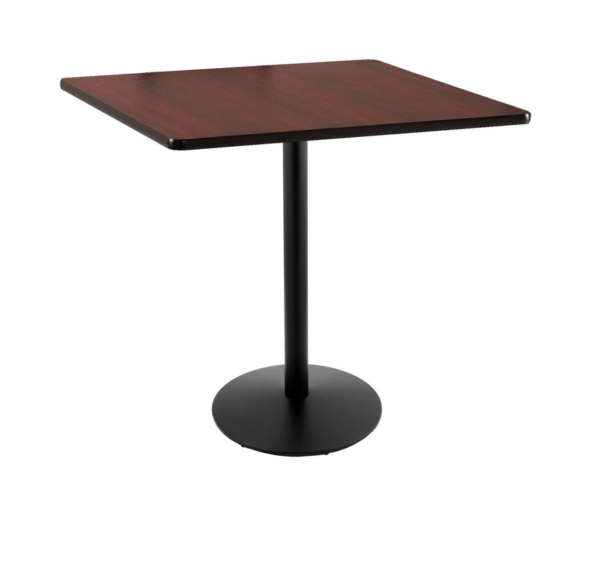 42" 214 Black Table With 36" X 36" Square Top