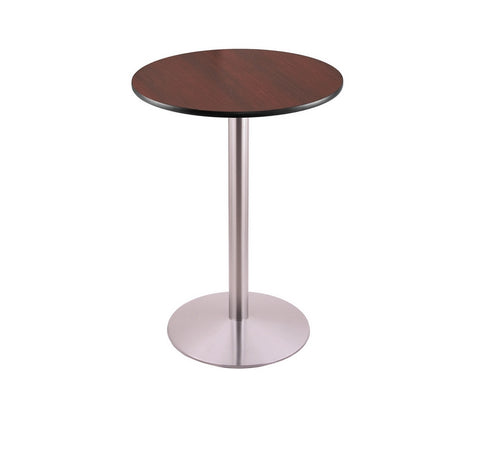 42" 214 Stainless Table With 24" Diameter Top