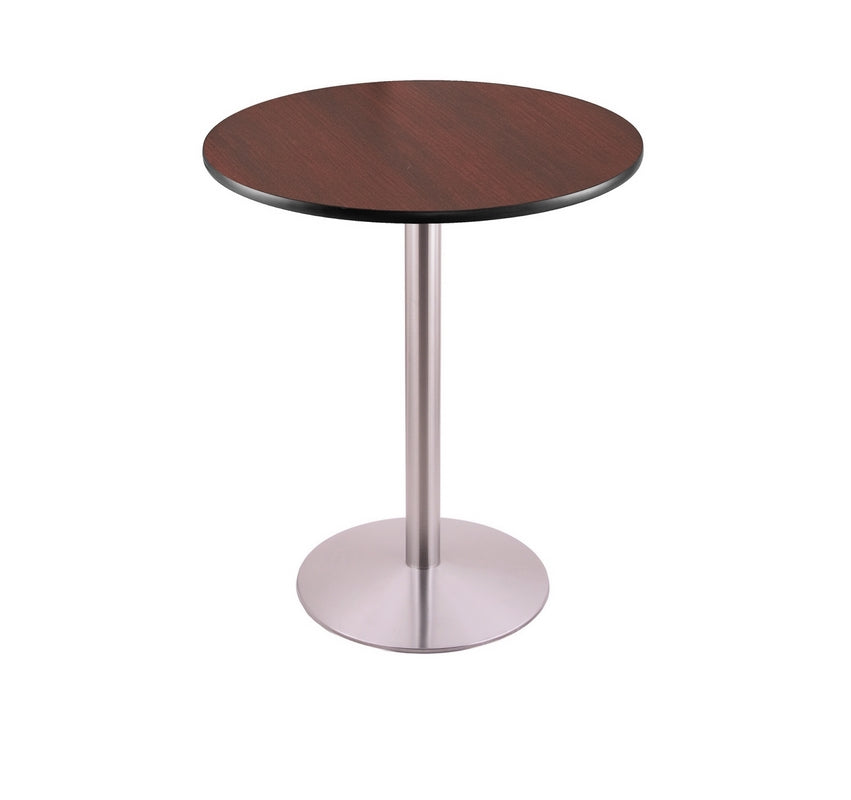 42" 214 Stainless Table With 30" Diameter Top