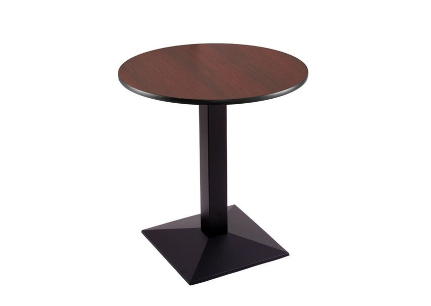 30" 217 Black Table With 24" Diameter Top