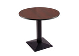 30" 217 Black Table With 30" Diameter Top