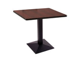 30" 217 Black Table With 30" X 30" Square Top