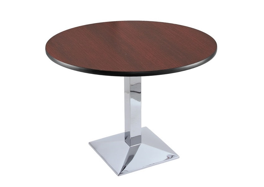 30" 217 Chrome Table With 36" Diameter Top