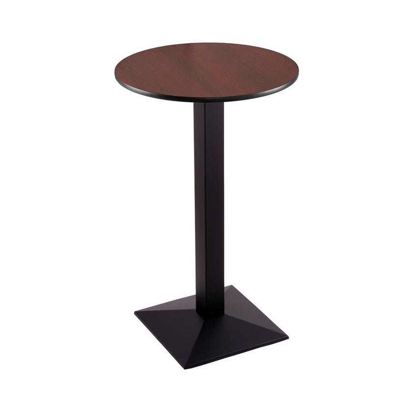 36" 217 Black Table With 24" Diameter Top