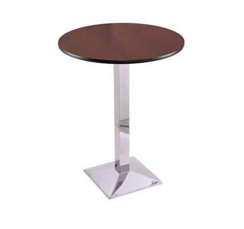 36" 217 Chrome Table With 30" Diameter Top