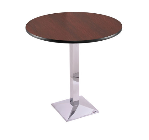 36" 217 Chrome Table With 36" Diameter Top