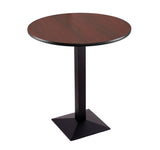 42" 217 Black Table With 36" Diameter Top