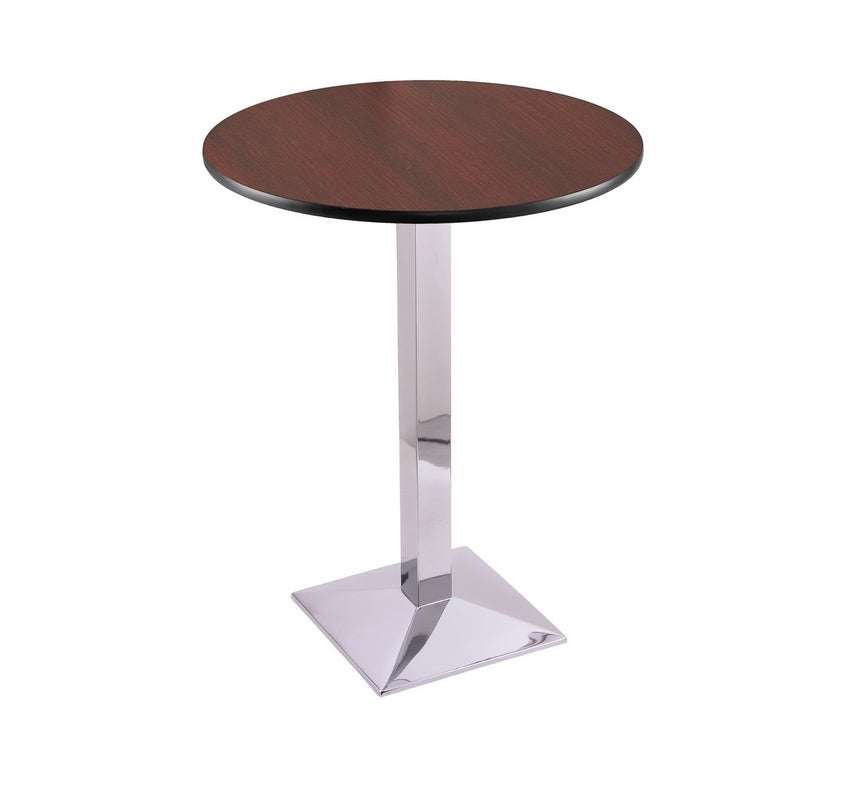 42" 217 Chrome Table With 30" Diameter Top