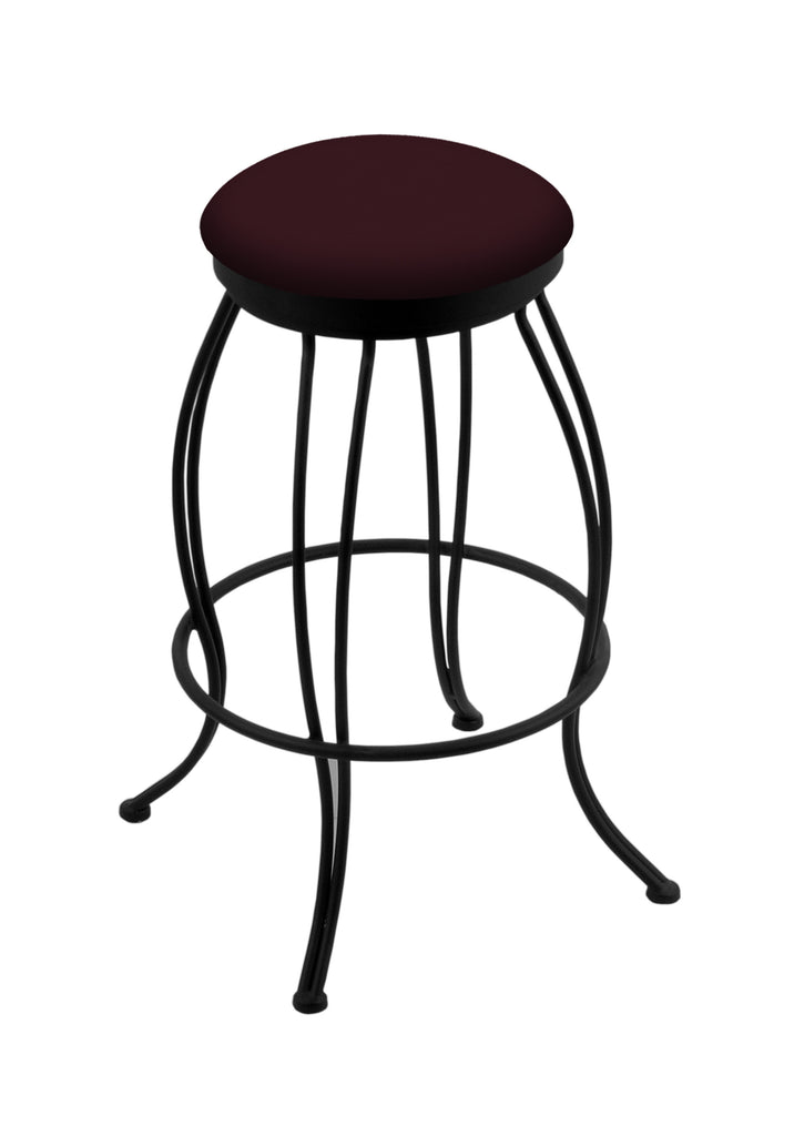 3000 Georgian Swivel Stool Canter Bordeaux