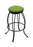 3000 Georgian Swivel Stool Canter Kiwi Green