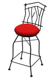 3010 Aspen Swivel Stool Canter Red