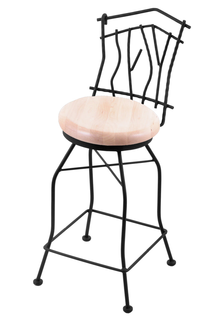 3010 Aspen Swivel Stool Natural Maple