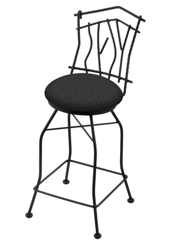 3010 Aspen Swivel Stool Graph Coal