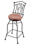 3010 Aspen Swivel Stool Medium Oak