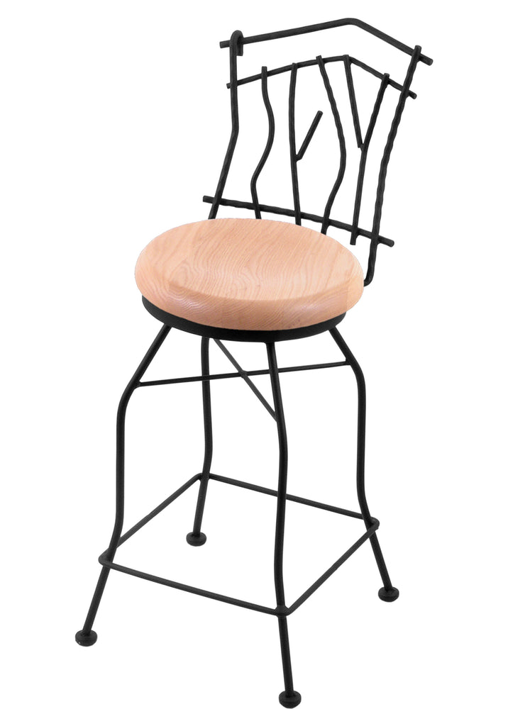 3010 Aspen Swivel Stool Natural Oak