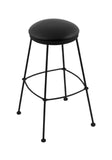 3030  Stationary Stool Black Vinyl