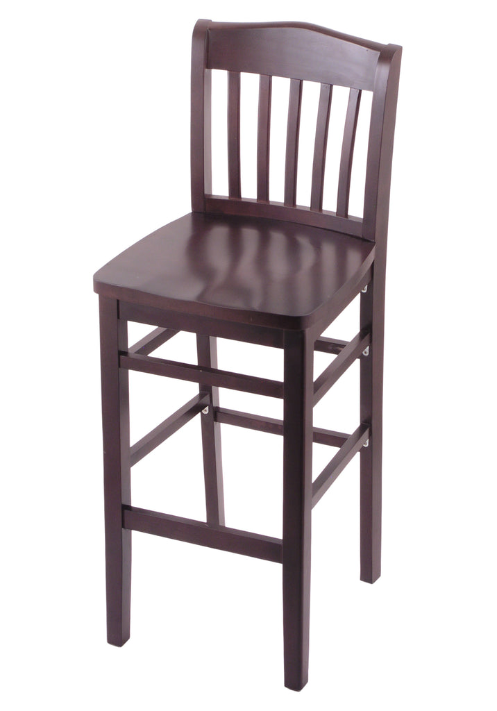 3110  Stool Dark Cherry-25"