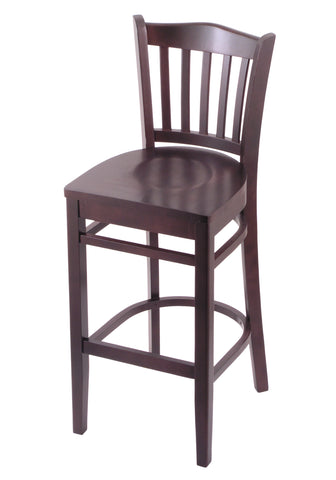 3120  Stool Dark Cherry-25"