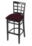 3130  Stool Canter Bordeaux-25"